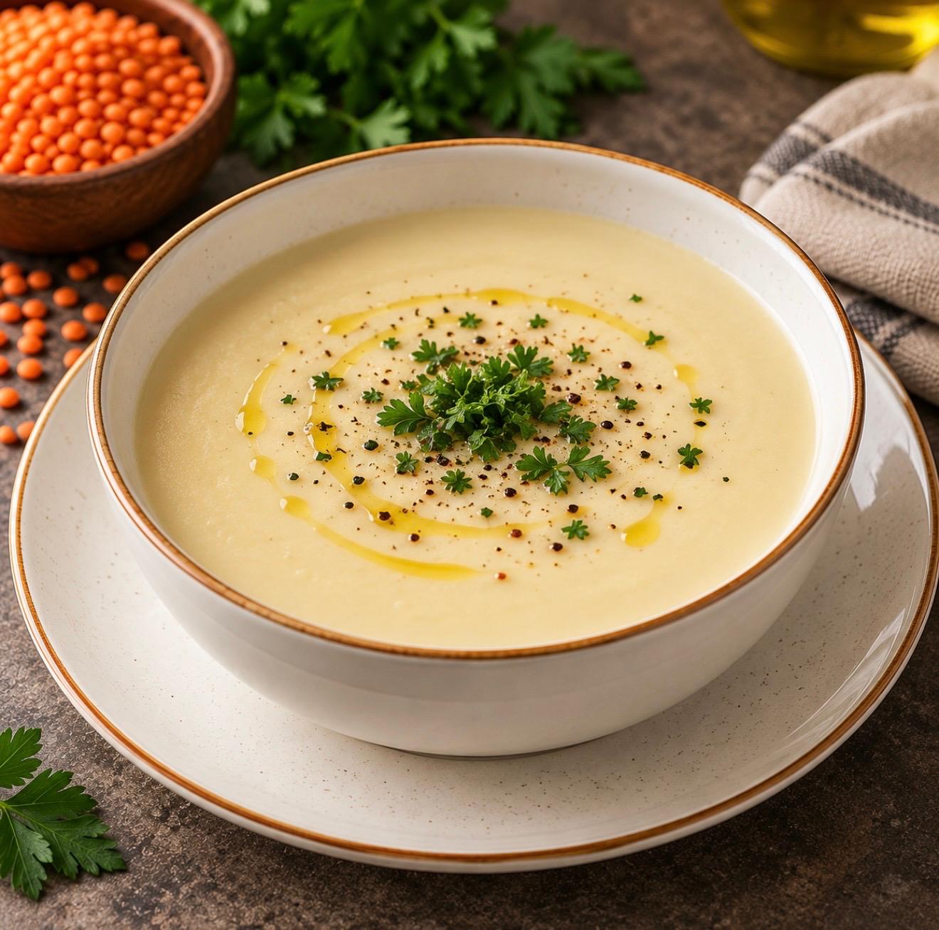 Süzme Mercimek Çorba